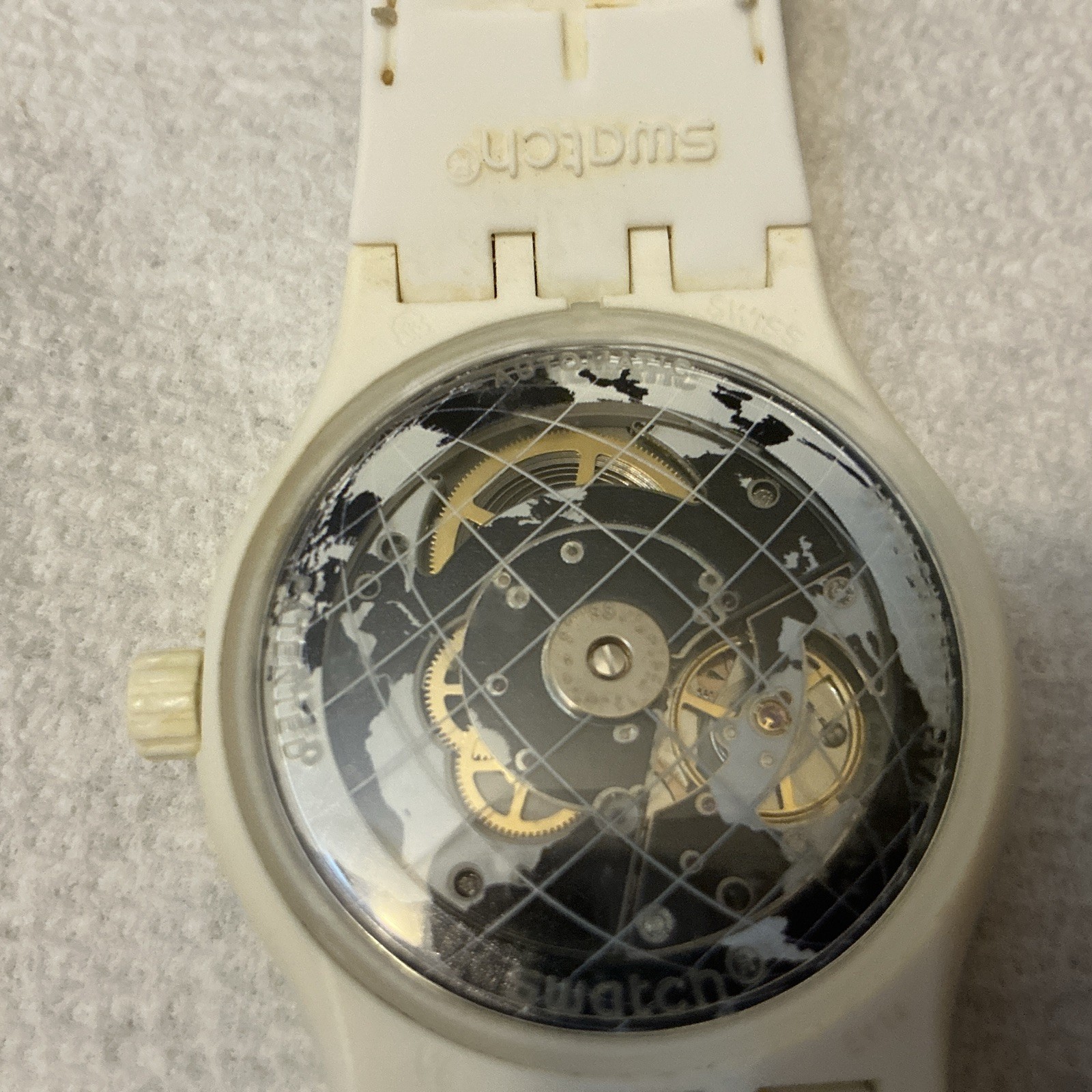 Swatch Sistem 51 Automatic Watch-Not Working—Sold As Is For Parts