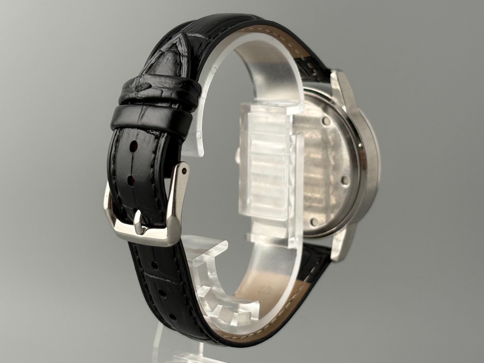 Muhle Glashutte M12610 Automatic Watch Black Dial 38mm Sapphire Made in Germany
