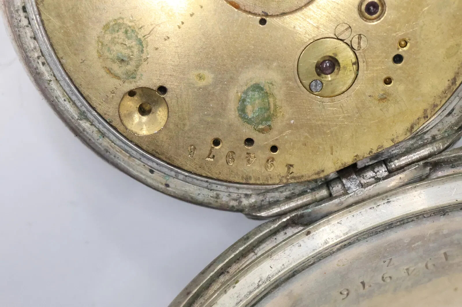 J. GOLDMANN, LWOW (LVIV), POLAND RETAILER C. 1890 DIOGENE SILVER POCKET WATCH