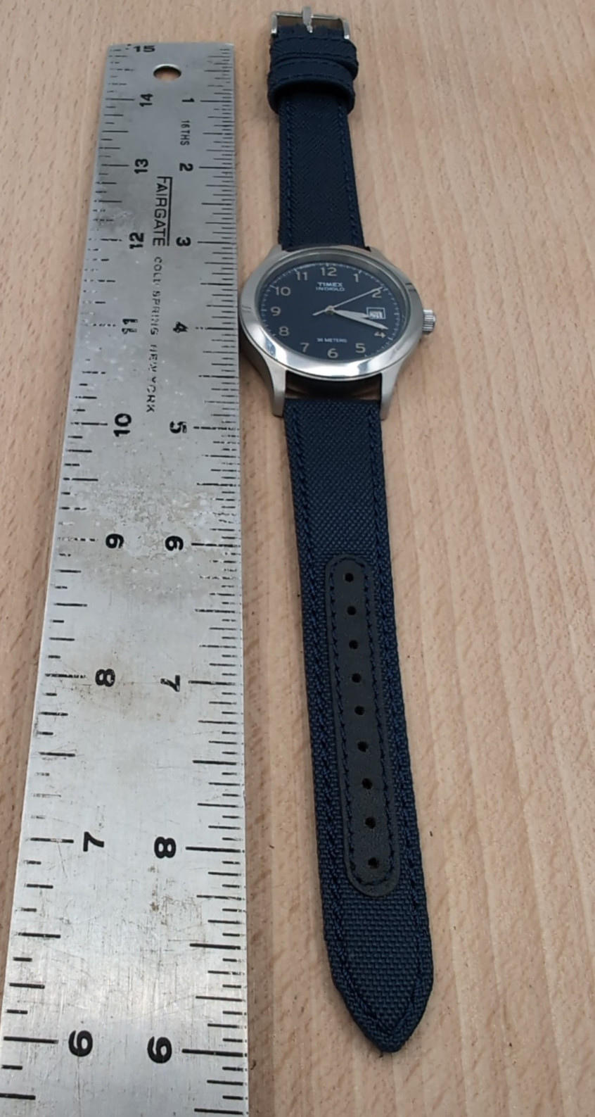 Early Timex Indigo Quartz Watch Blue Dial G0 Philippines