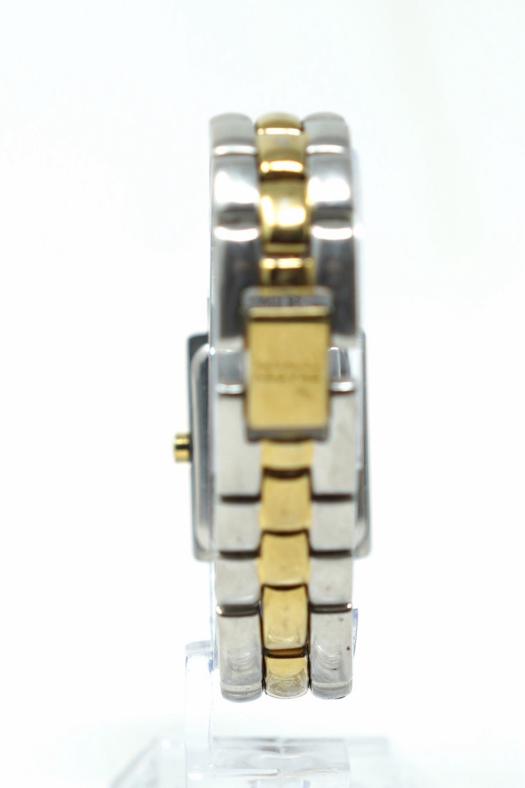 Skagen Denmark Women’s Rectangular Watch Two-Tone Stainless Steel Elegant