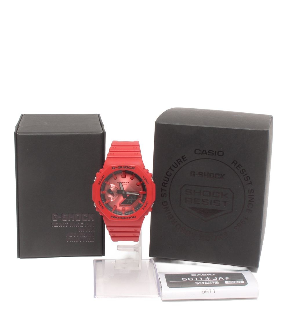 Excellent Condition CASIO G SHOCK GA 2100RRB Quartz Men’s Watch
