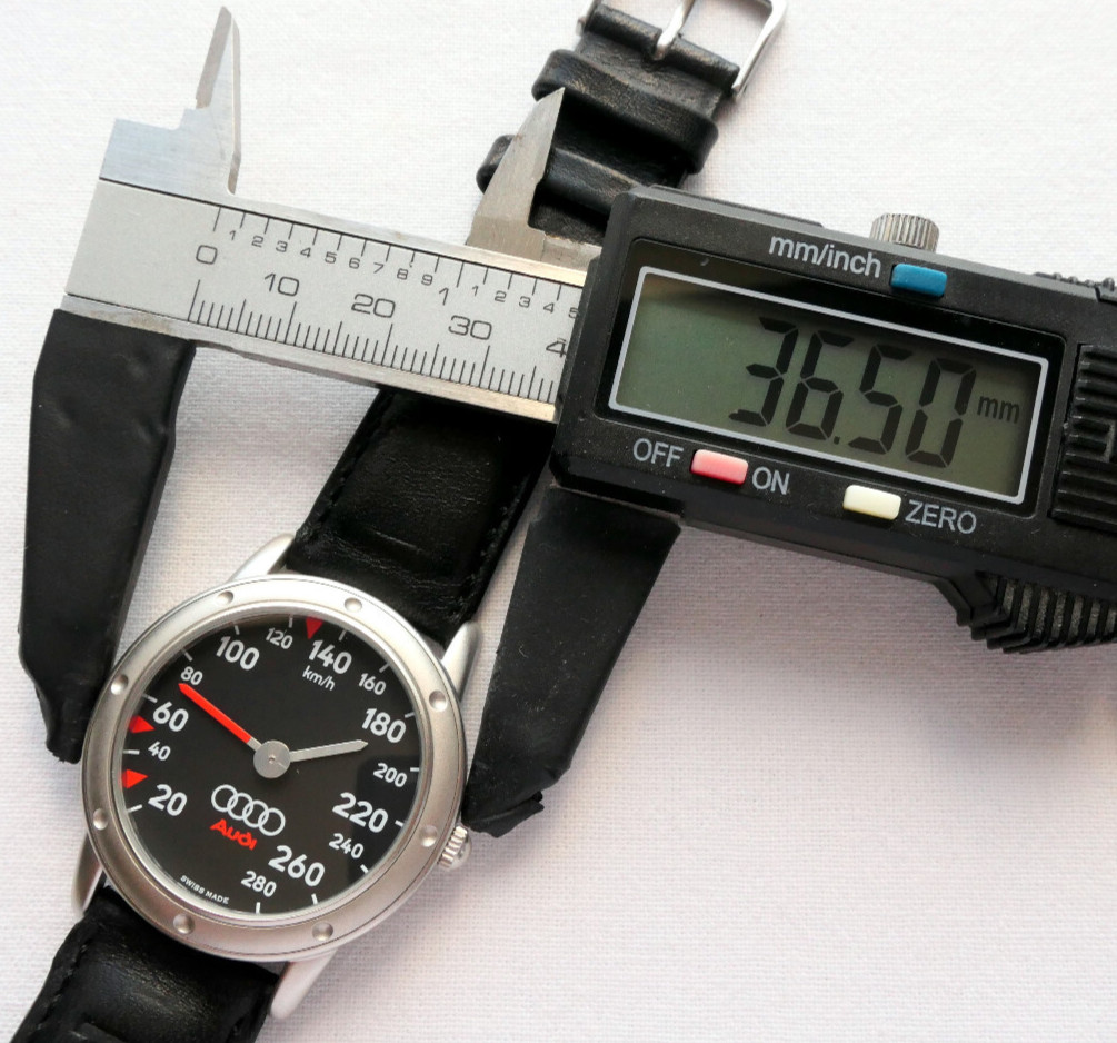 Audi TT RS Coupe Accessory Quattro Sport Car Racing Speedometer Automatic Watch