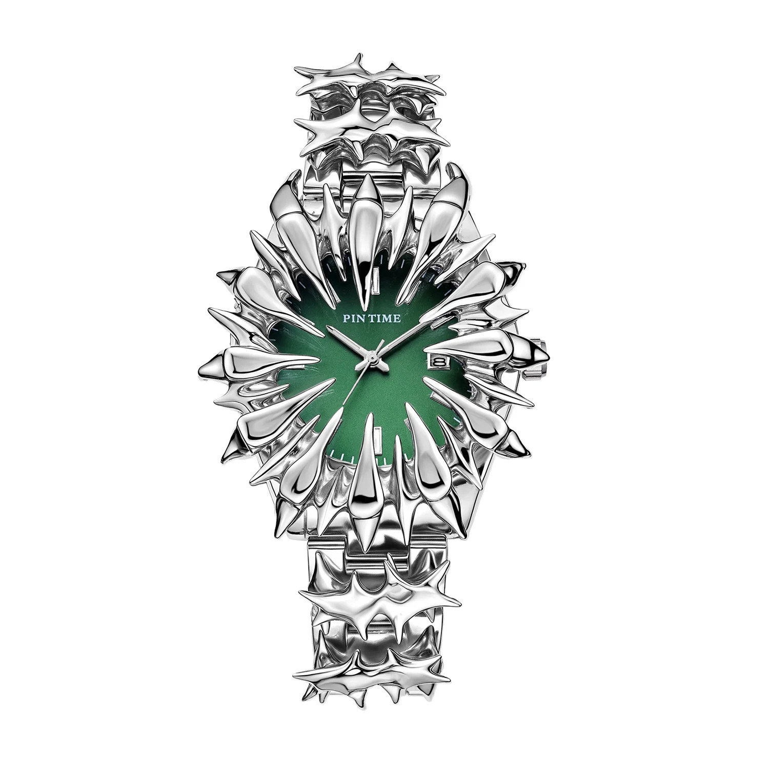 Special-shaped Lightning Dragon Spike Watch – Y2K Heavy Industry Quartz