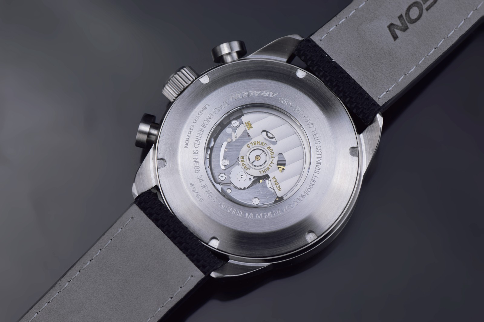 ARAGON A495BLU Caprice NE86 Chrono 48mm Limited Edition
