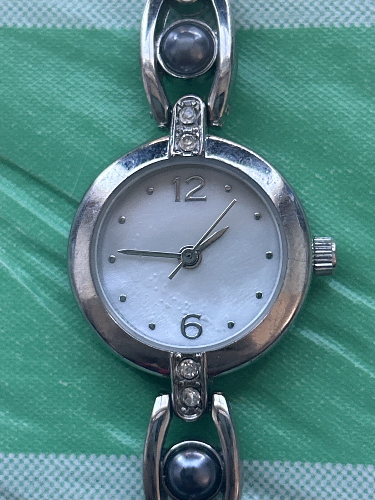 Allude Silver Tone White Dial Women’s Quartz Watch