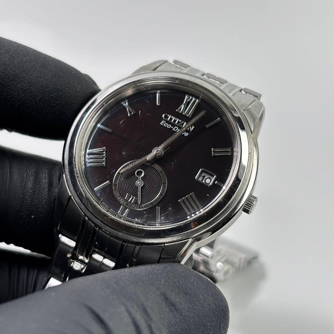 CITIZEN Eco-Drive B690 wristwatch, working condition, used. 【USED】