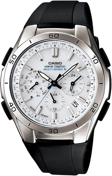 CASIO WAVE CEPTOR WVQ-M410-7AJF White Solar Radio Controlled Men’s Watch Genuine