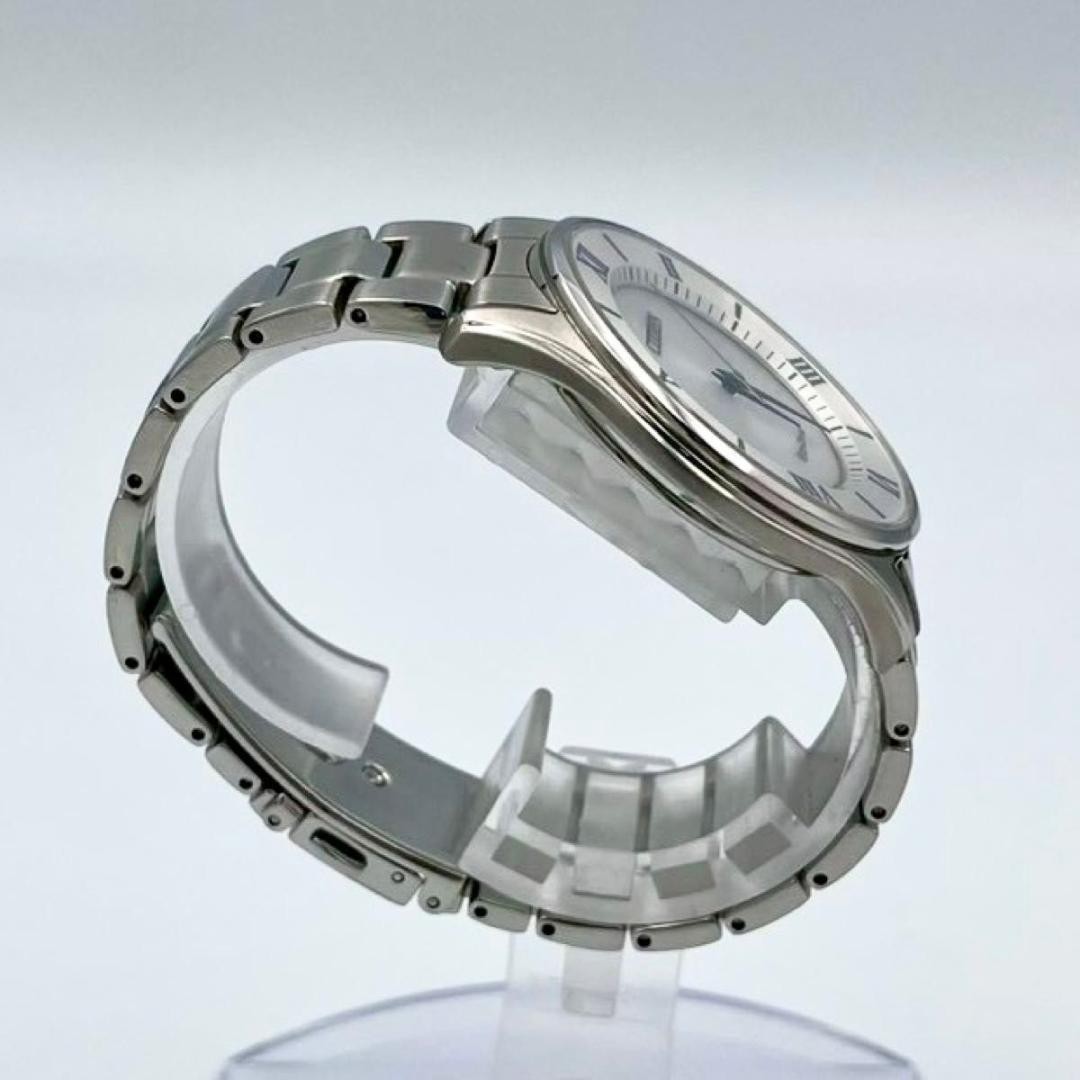 236 CITIZEN Eco-Drive Solar Watch, Round, Men’s, 3 Hands 【USED】