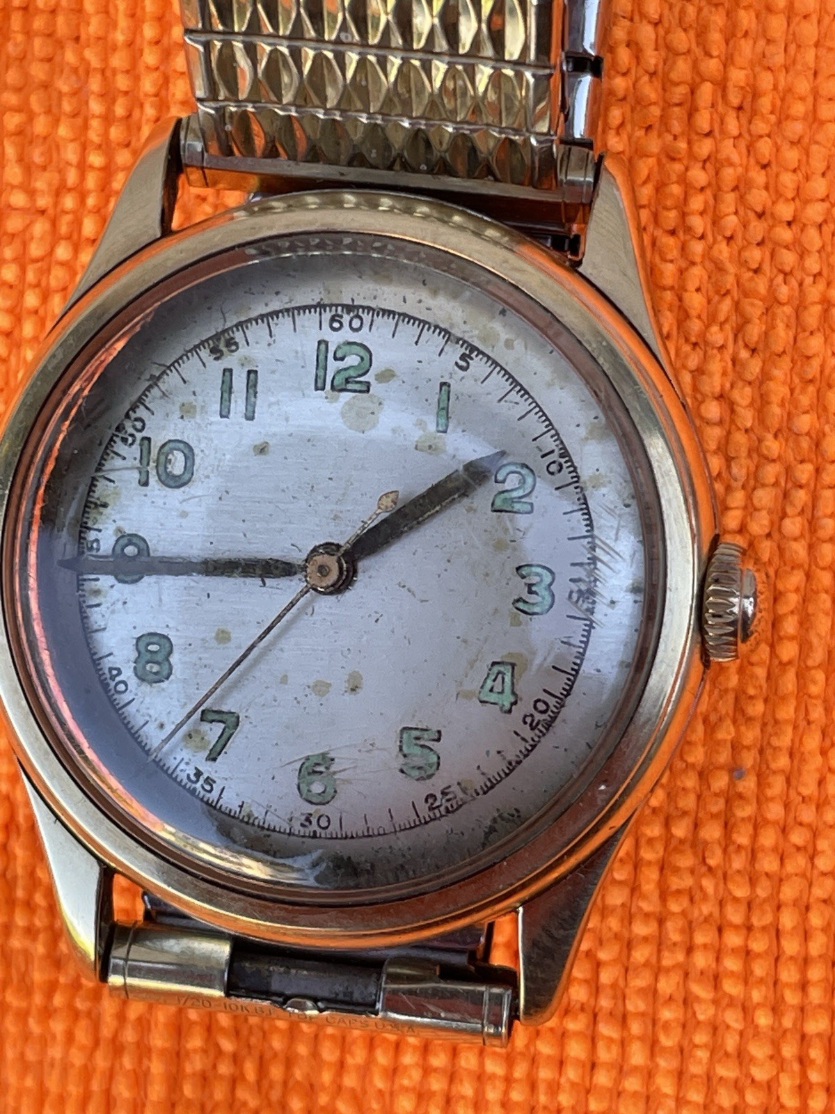 Swiss Turtle 17 Jewels Auto Mechanical Men’s Stainless Steel Back RUNNING