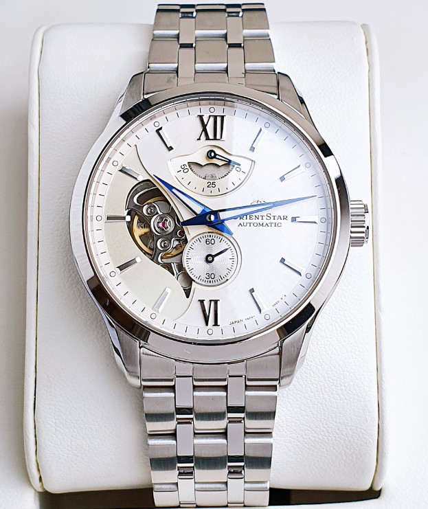 Orient Star Automatic RK-AV0B01S Silver Dial Men’s Watch Power Reserve
