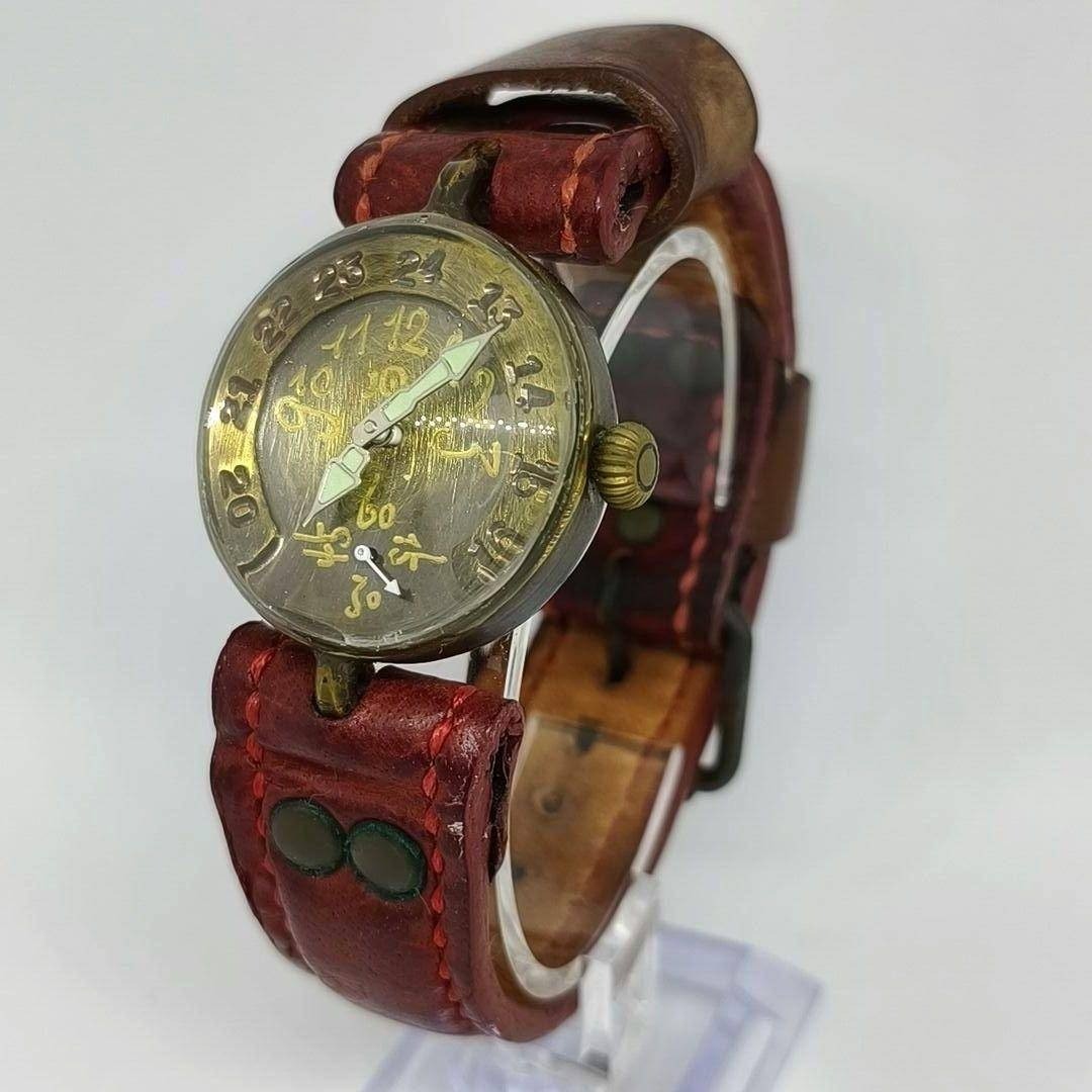 JHA Kansai Handmade Quartz Watch Antique Steampunk Dome Crystal Unisex Japan
