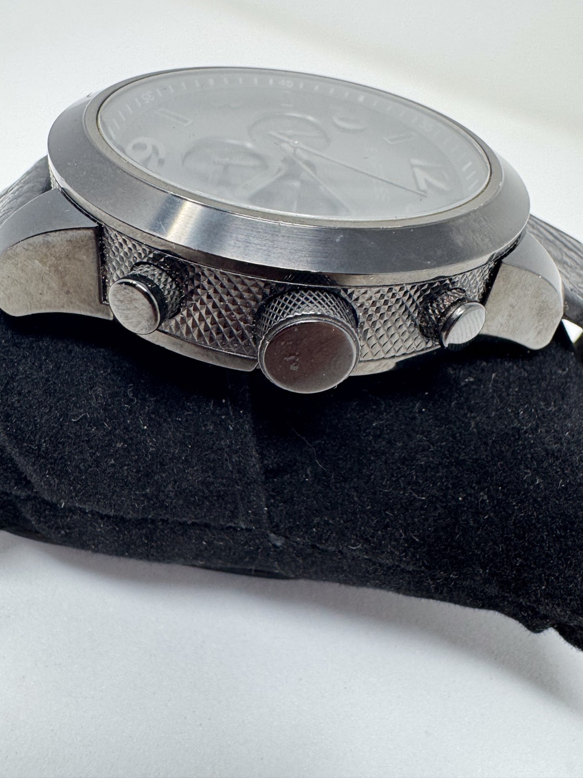 Express Men’s Watch Black Chronograph FMDEX1573 Stainless Steel Japan Movt Box