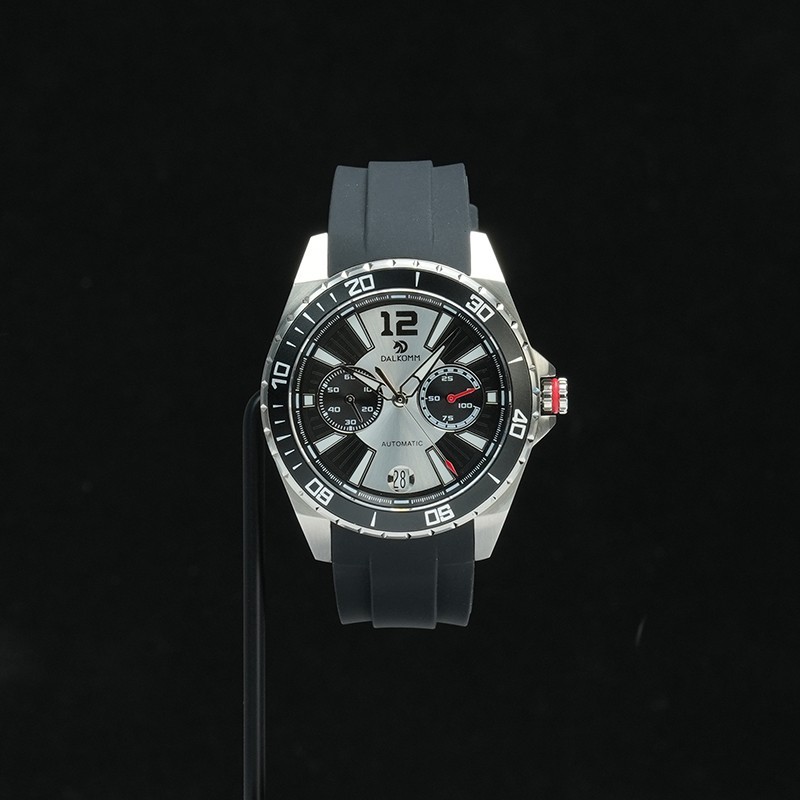 Dalkomm Automatic Mechanical Stainless Sapphire Calendar Luxury Men’s Watches