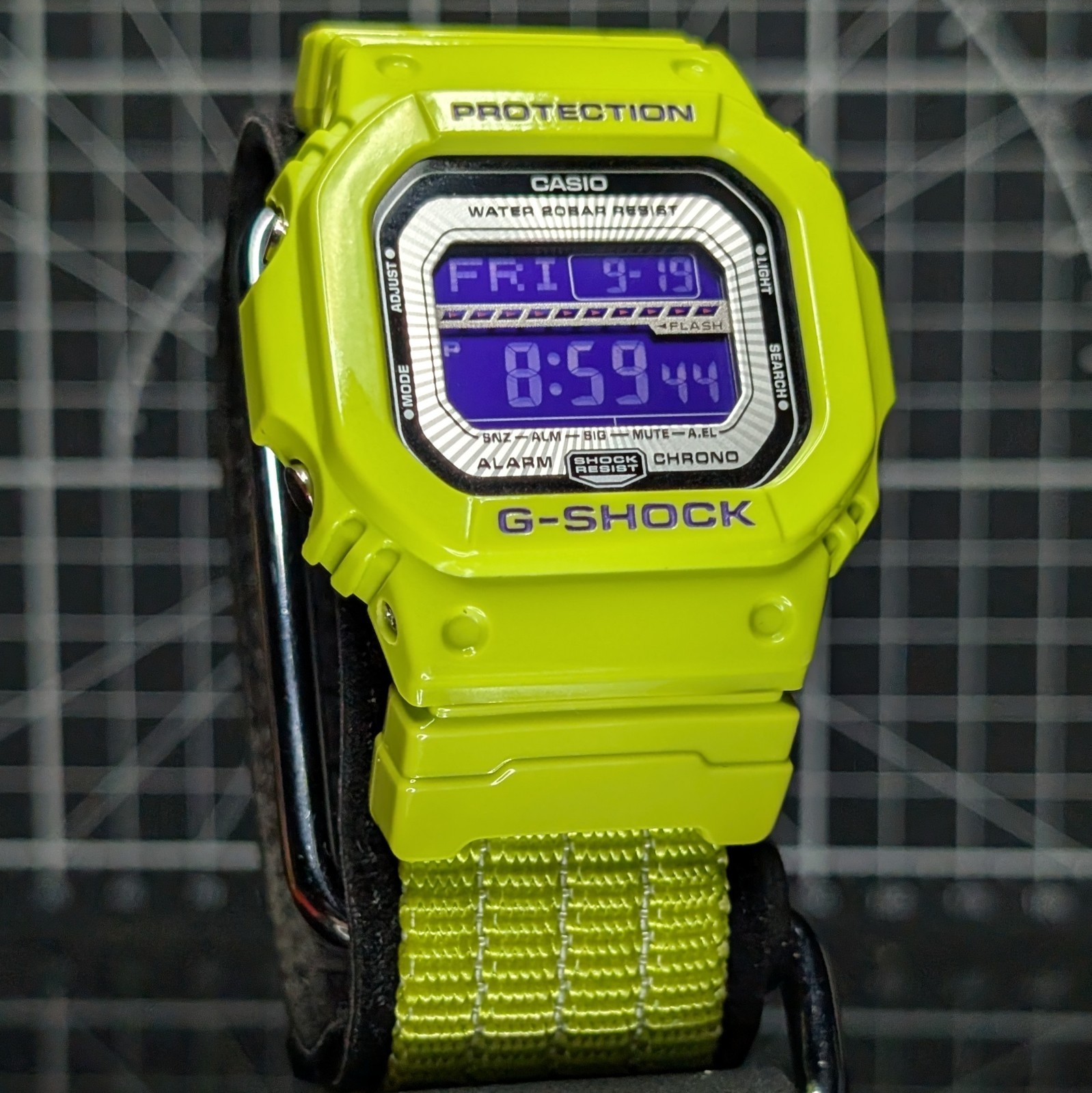 Casio G-Shock GLS-5600 Low Temp (-20°c) Resist Square Green Purple GLS-5600V-3
