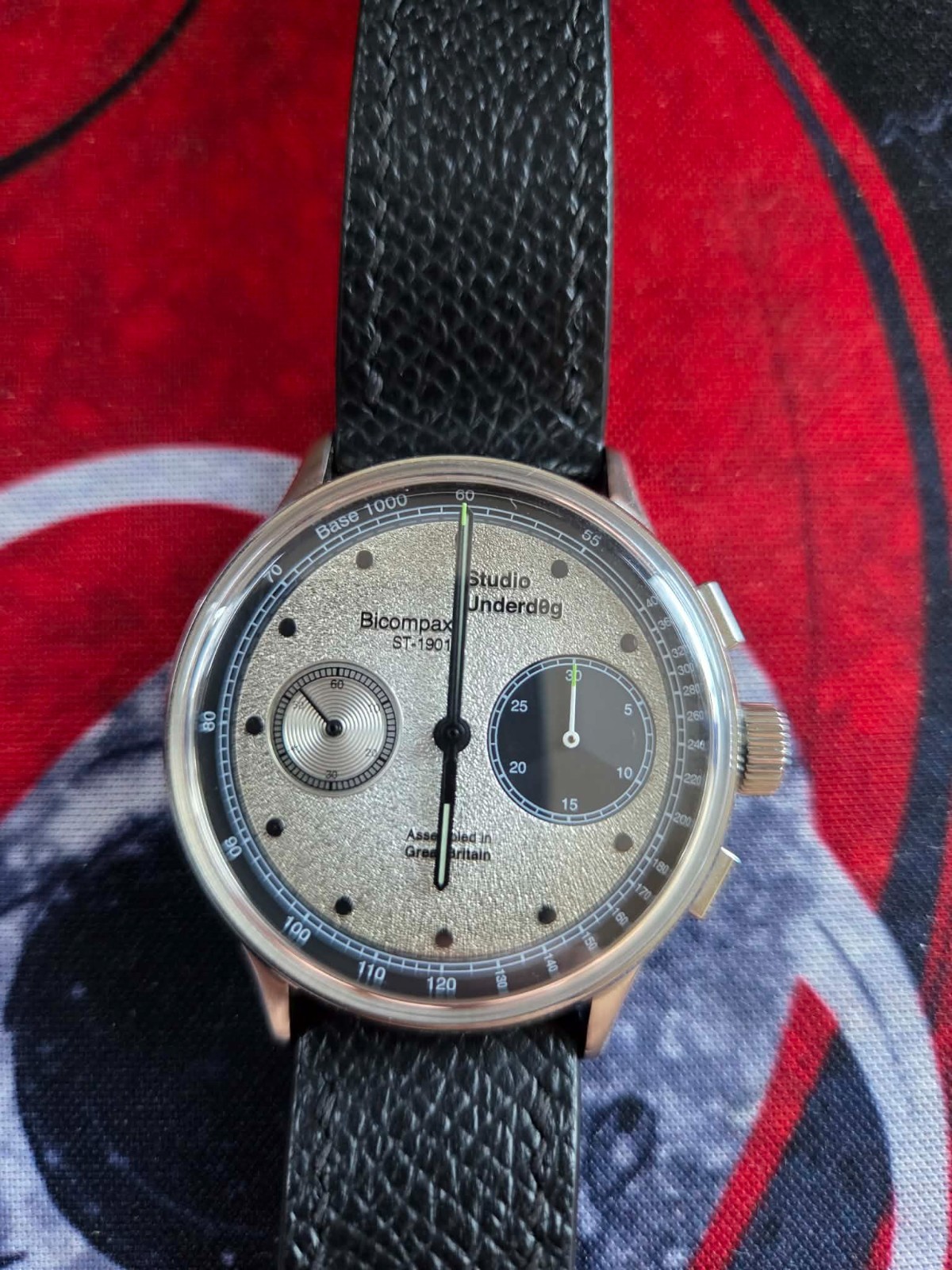 Studio Underd0g Goofy Panda Chronograph Watch Full Box Papers Brand New