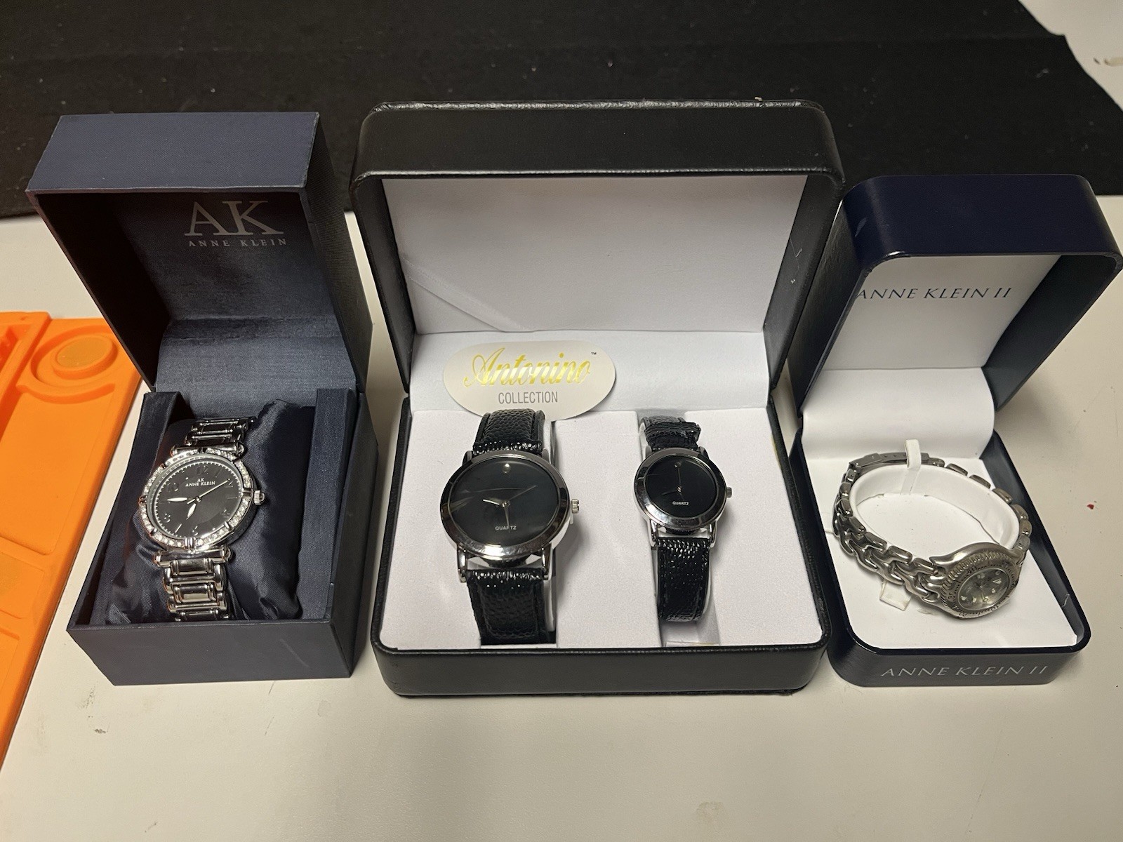 Anne Klein II Women’s Quartz Analog Bracelet Watches Lot of 4 w/ Boxes