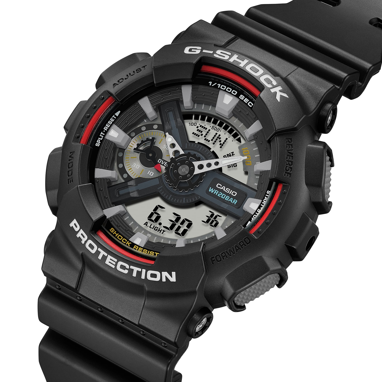 CASIO G-SHOCK GA-110RL-1AJF Iconic Styles Analog Digital Watch Black 51.2mm