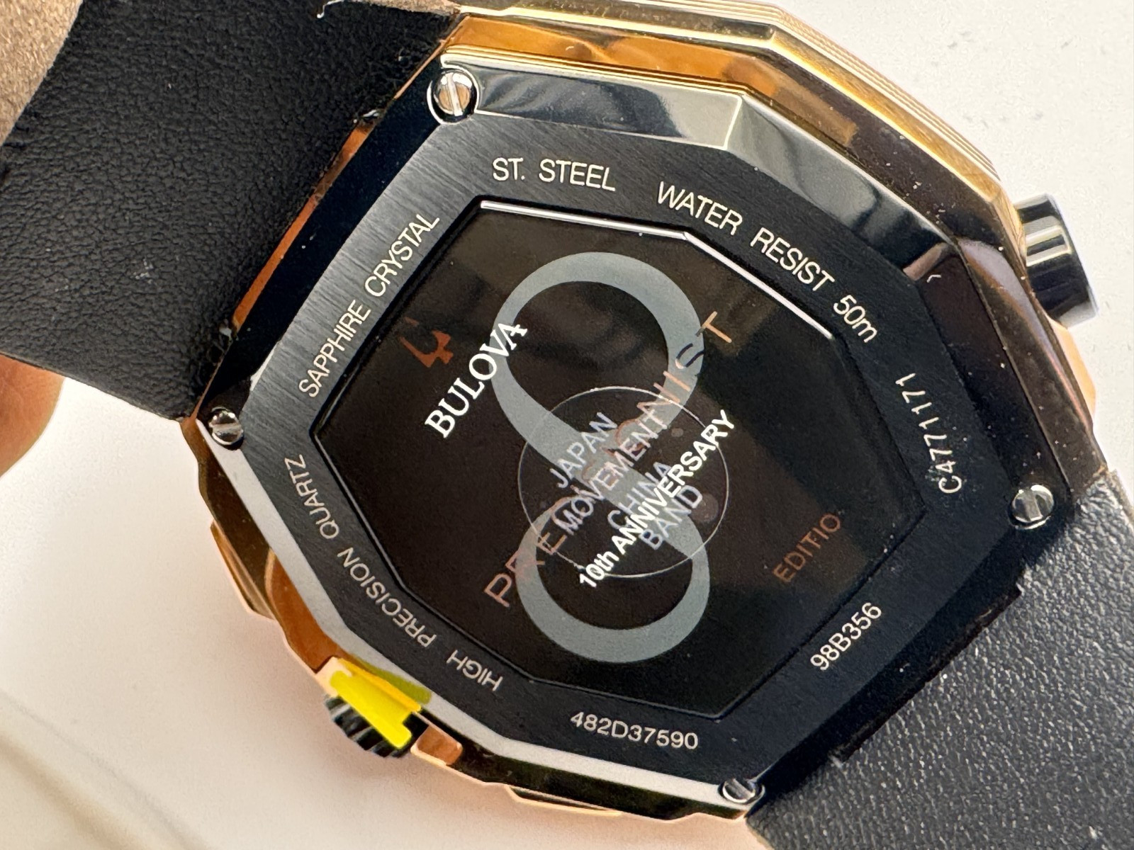 Bulova 98B356 Precisionist X 10th Anniversary Special Edition 45mm New