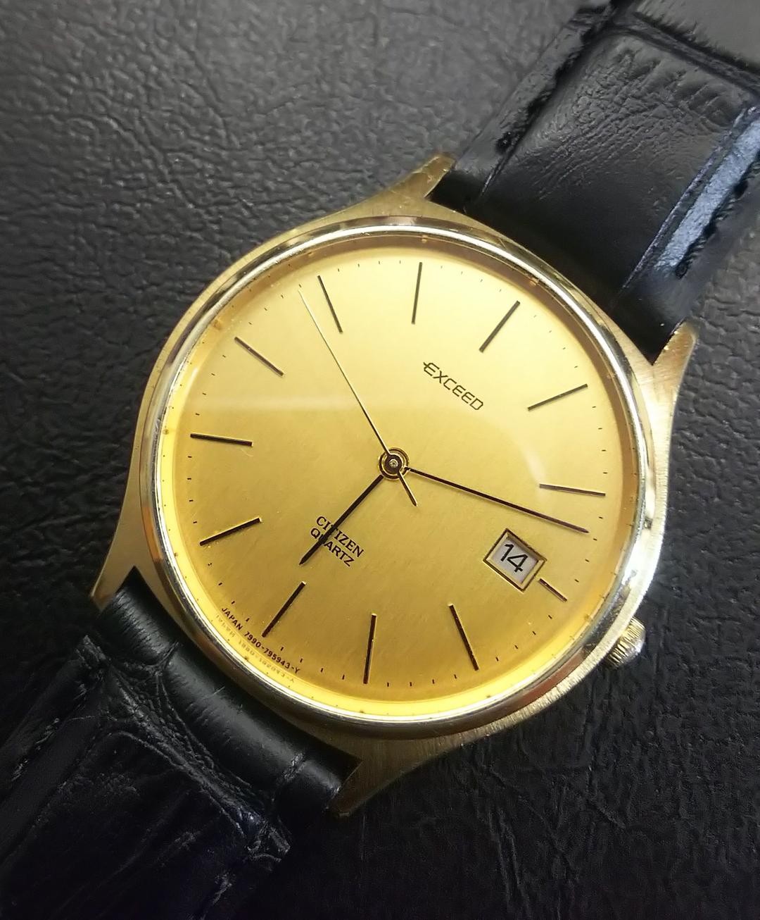 Overhauled CITIZEN EXCEED QUARTZ 【USED】