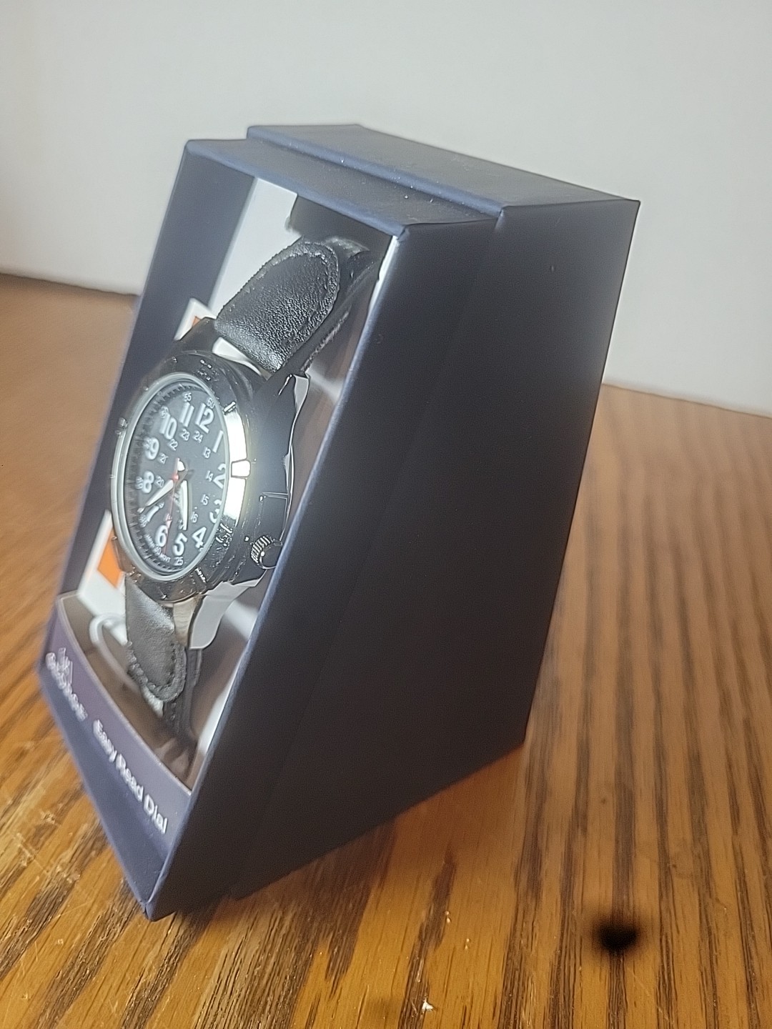 GEORGE BRAND EASY READ DIAL WRISTWATCH (1122) D*
