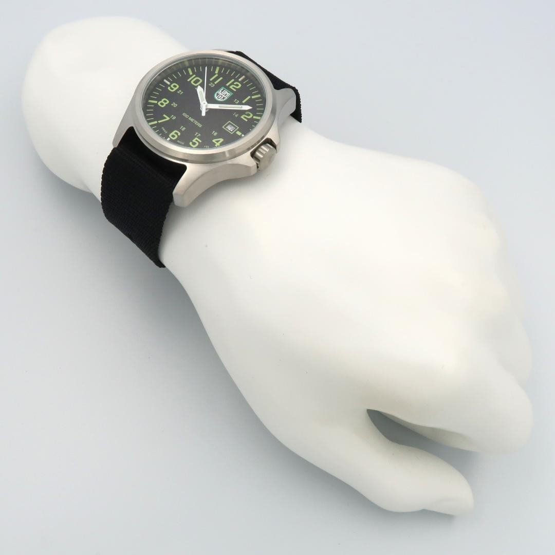 Luminox Patagonia Steel Green Shield Collection Used Not Released in Japan