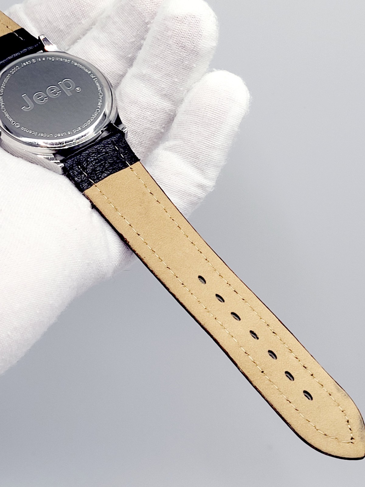 WORKS [N. MINT] 2002 JEEP® QUARTZ 38mm Vintage Unisex Watch Japan Made New Batt
