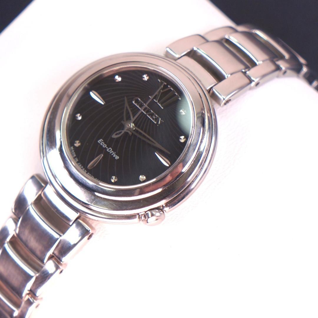 [Working Condition] Citizen L Black Dial EM0338-88E 【USED】