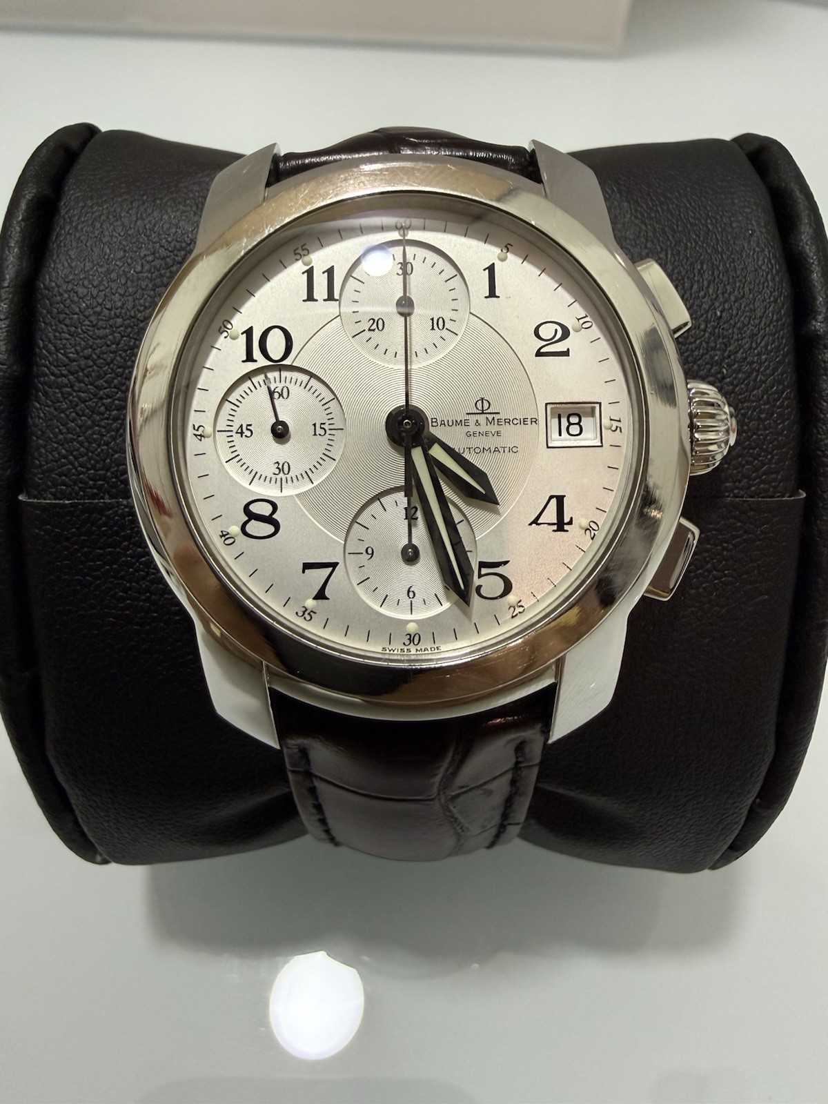 Baume & Mercier Capeland MOA08416 Automatic Chronograph 42mm Men’s Watch ETA 775