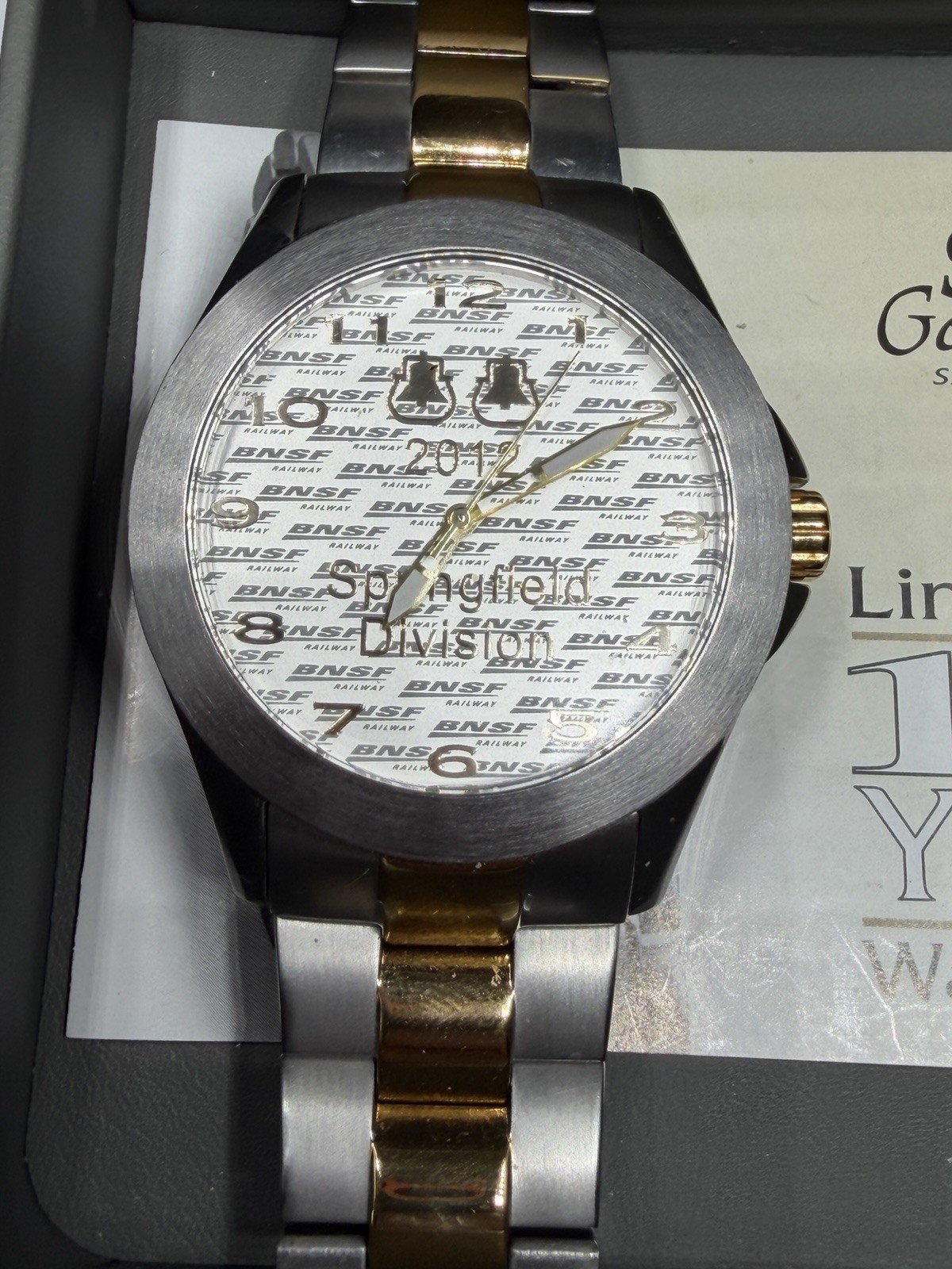 BNSF 2012 Men’s Watch Train/Railroad Safety Award