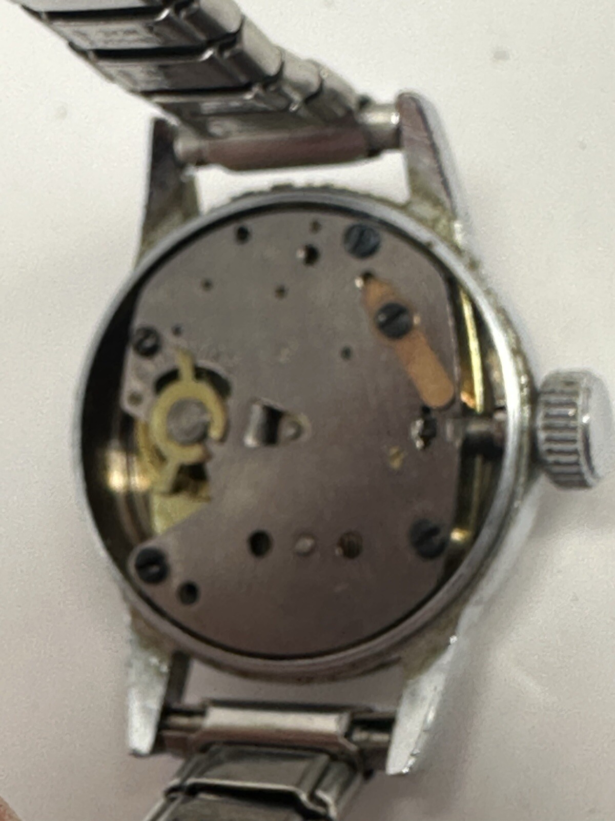 Timex Waterproof US Time 1956 Ladies Manual Wind Rare 26MM 6″ Stretch Band F1