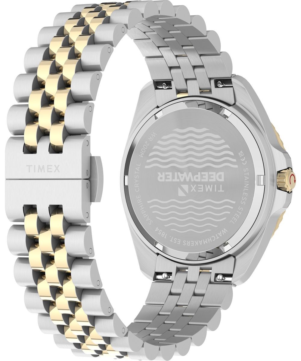 Timex Multicolour Mens Analogue Watch Deep Water Arctic TW2Y64700