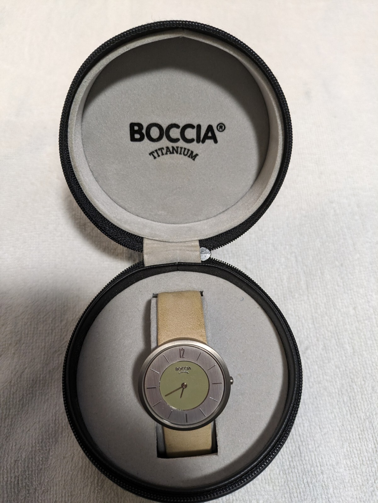 WOMEN’S BOCCIA TITANIUM WATCH