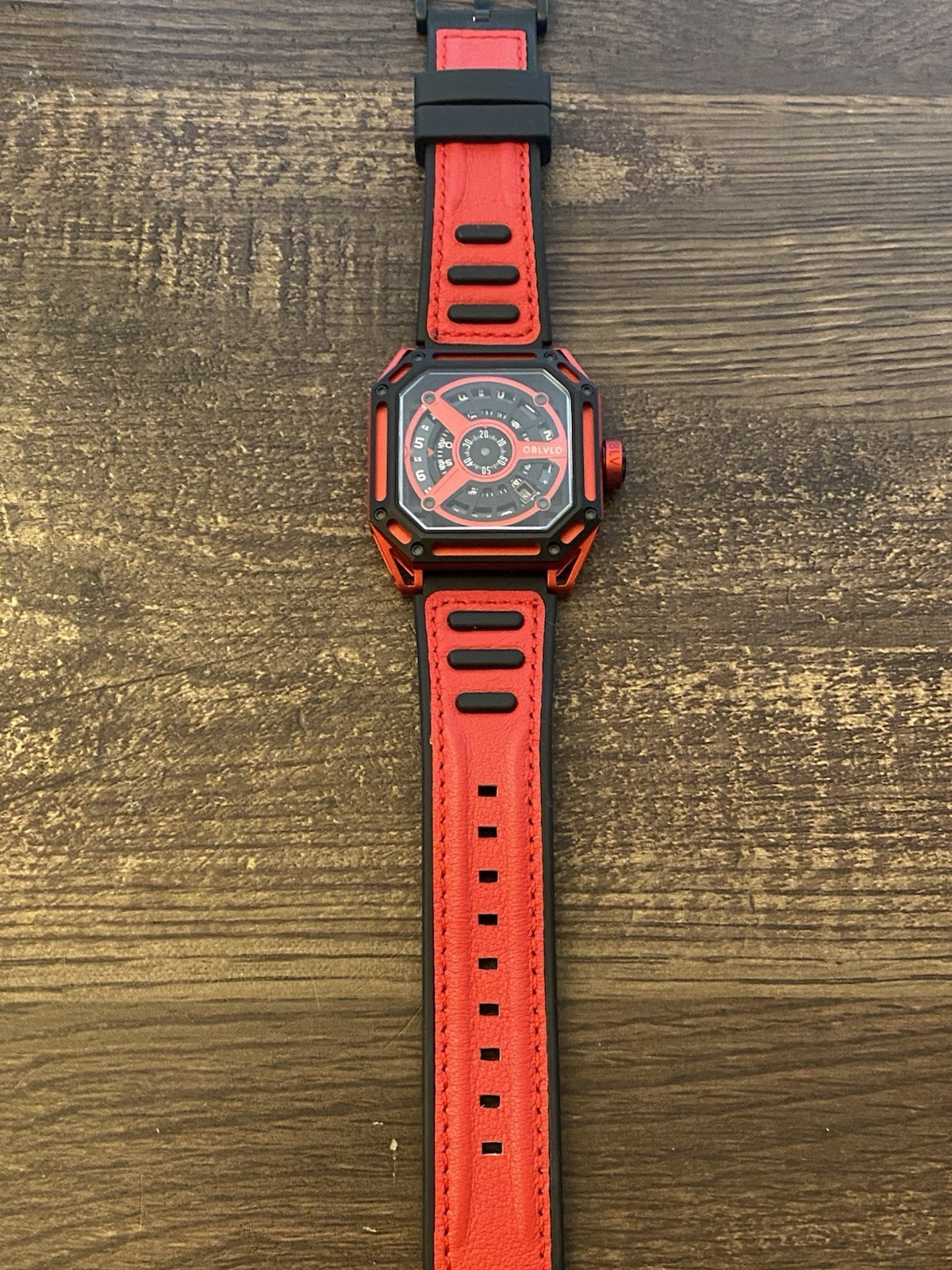 OBLVLO MYSTERY SKELETON WATCH, COOL UNIQUE FUTURISTIC SPACE AGE CRAZY HOUR ?