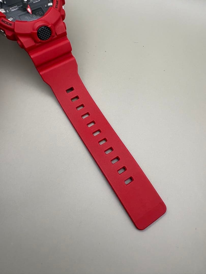 CASIO G-SHOCK GA-800 Analog Digital Red Men`s 87-E24 NEW