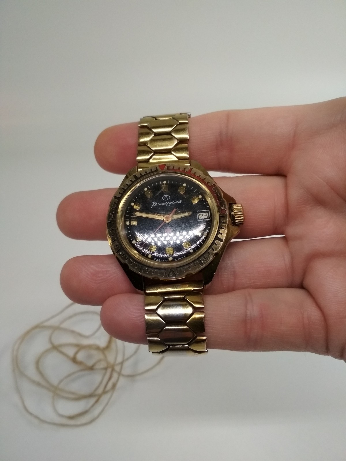 Soviet mechanical wristwatches Vostok Komandirskie, *347
