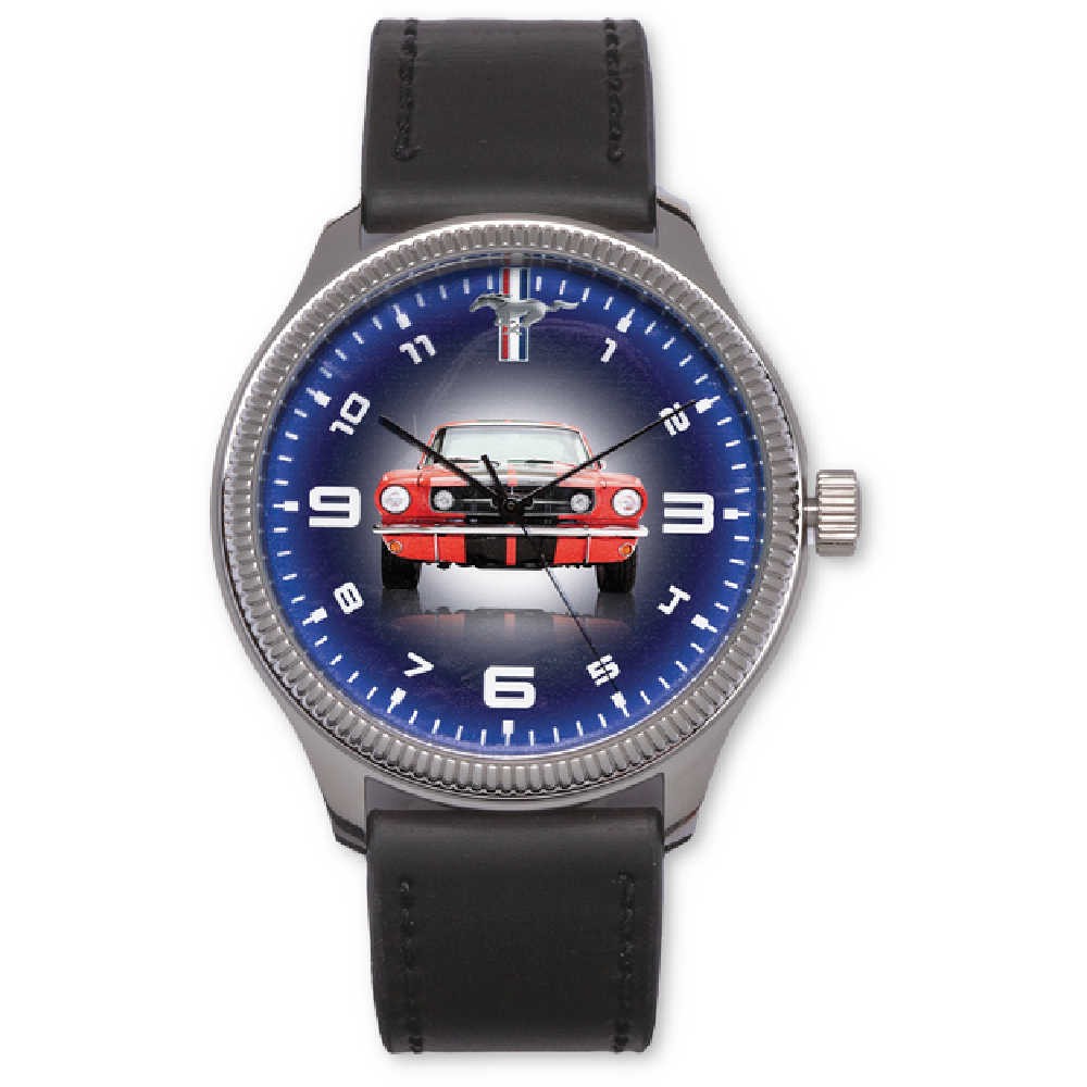 1965 Ford Mustang Fastback Colorized Eisenhower Dollar Wristwatch